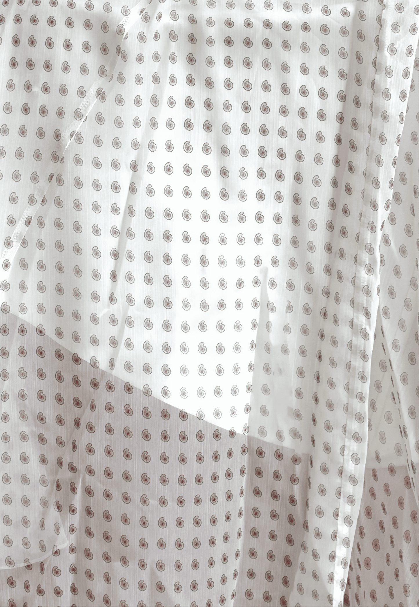 Elegant Irregular Draped Polka Dot Maxi Skirt