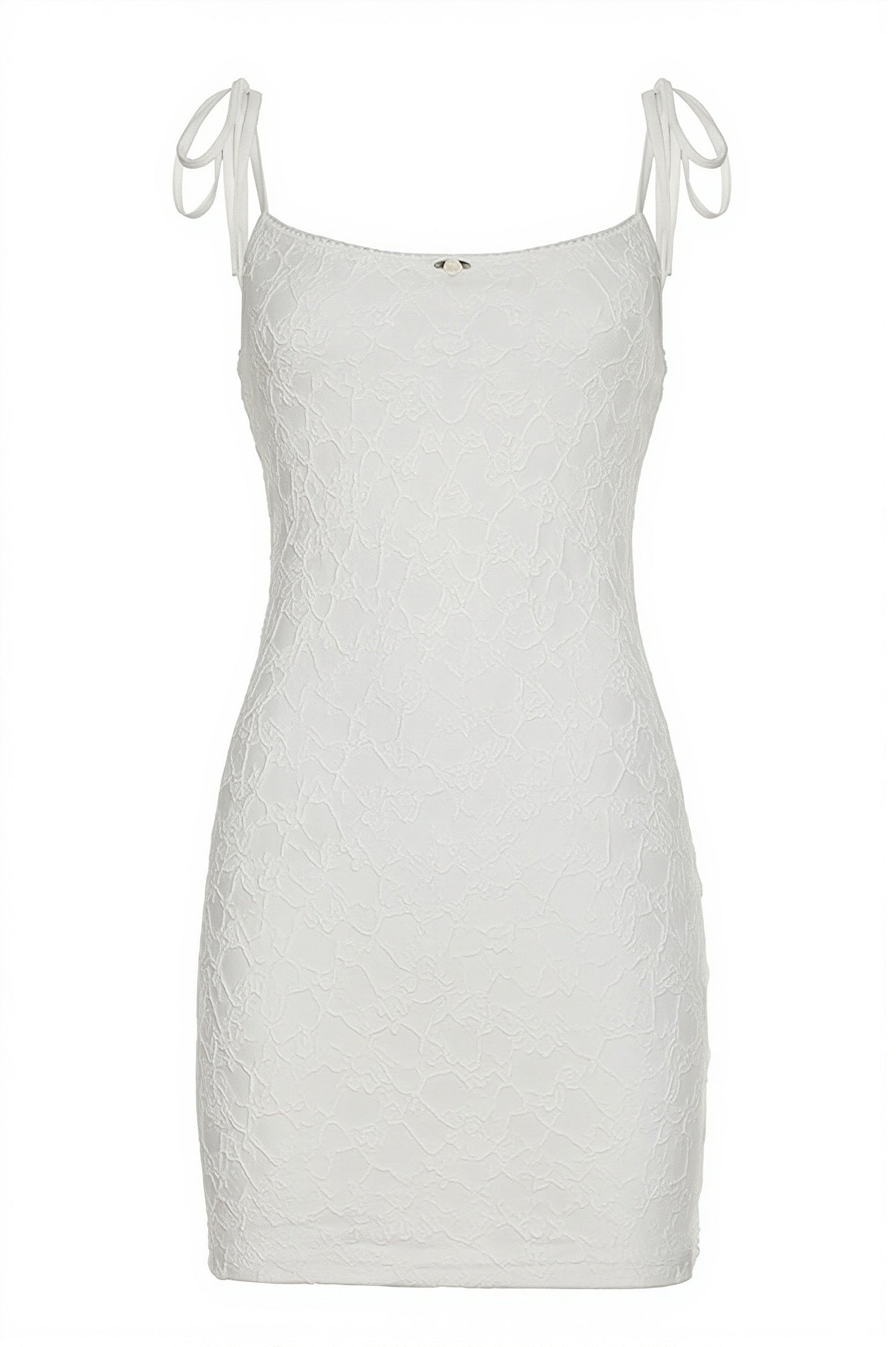 Sexy Sheer Lace Cami Bodycon High Waist Mini Dress