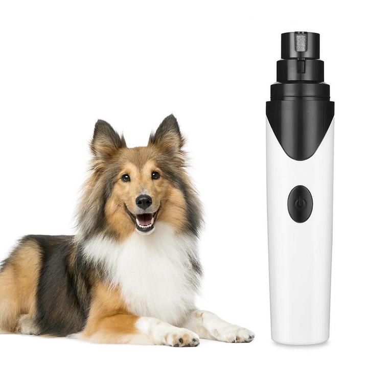 Electric Dog Nail Grinder - Pet Nail Trimmer - Soft Pet Paws