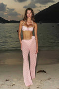 Sexy Solid Chic Stylish Three Piece Swim Set