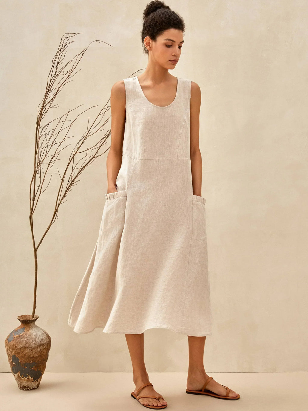 Zafrina - Elegant Dress With Pockets
