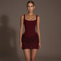 Sequin Corset Mini Homecoming Dress
