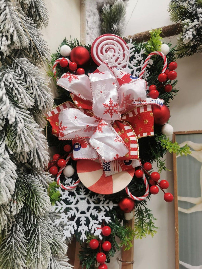 1pc Christmas Wreath Decoration