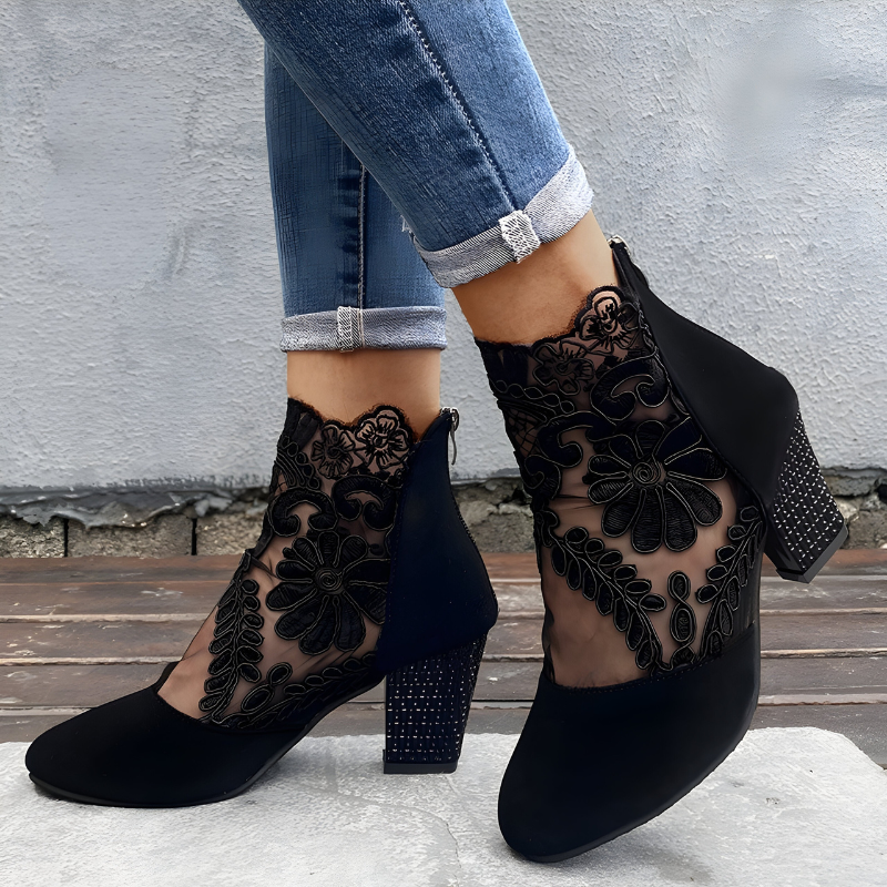 Layla | Elegant Ankle Strap Heels