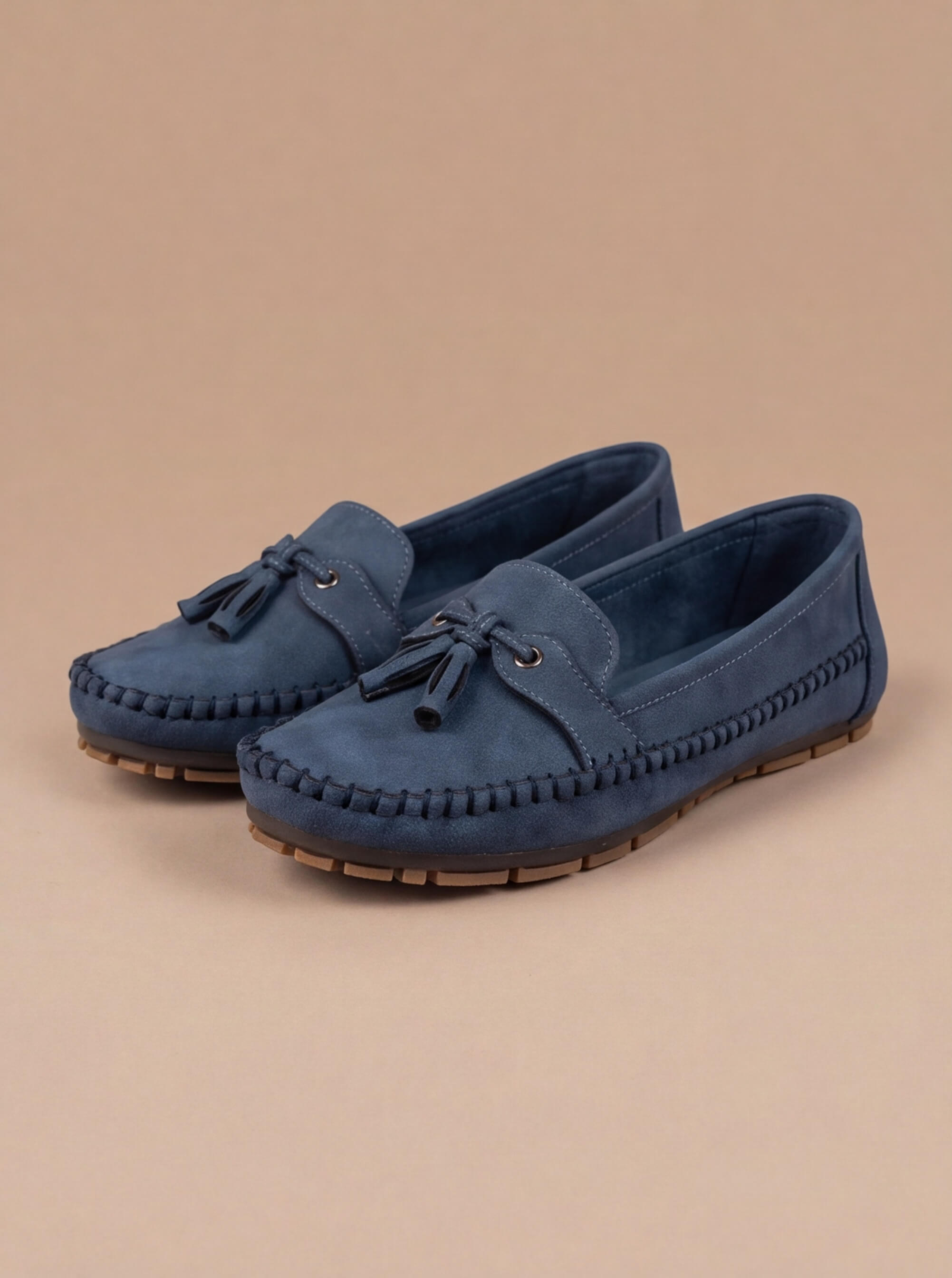Tassel Suede Moccasin Casual Loafer