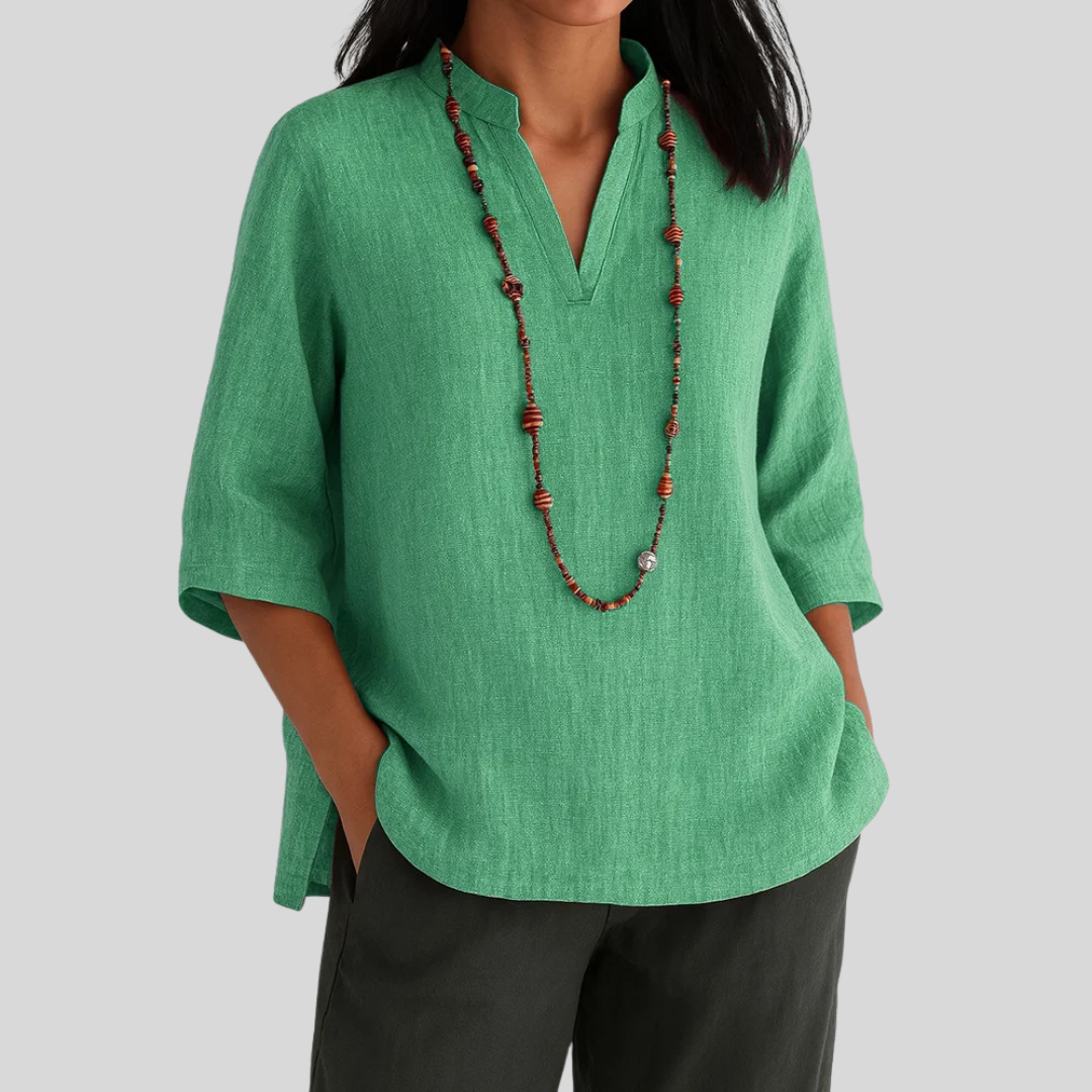 Nara-Airy And Comfortable Summer Blouse