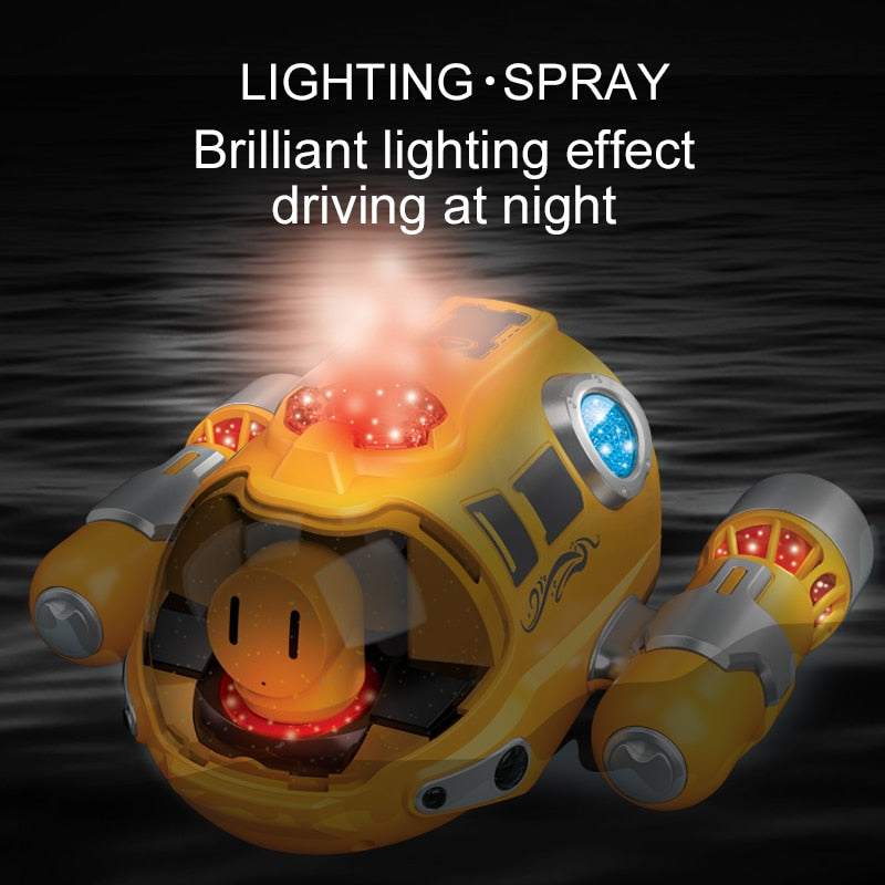 2.4GHz Electric RC Motorboat Spray Toys