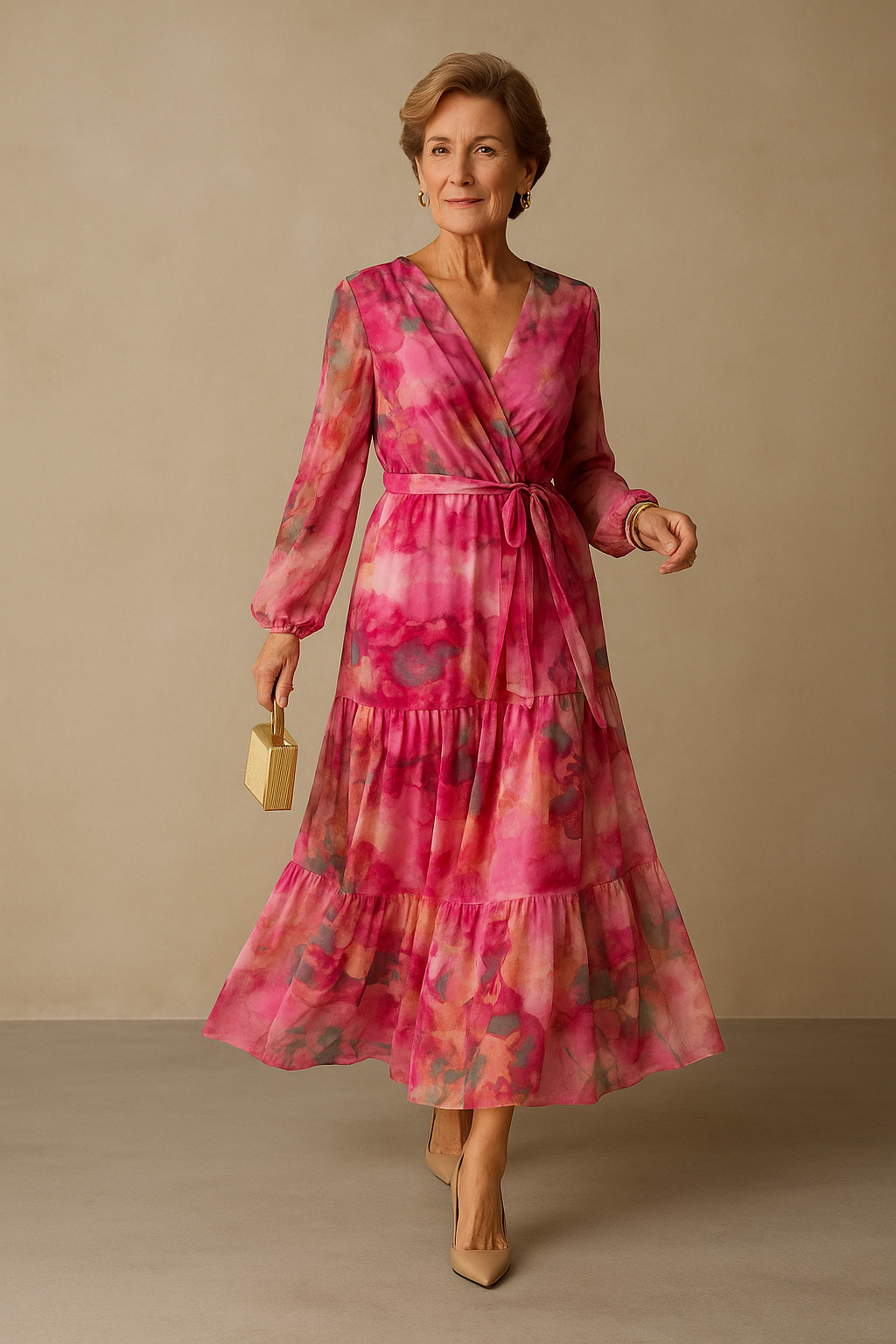 Emile - Elegant Floral Dress