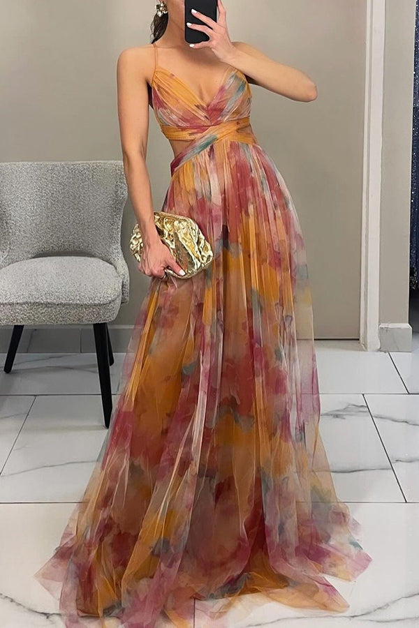 Madeline | Floral Maxi Dress