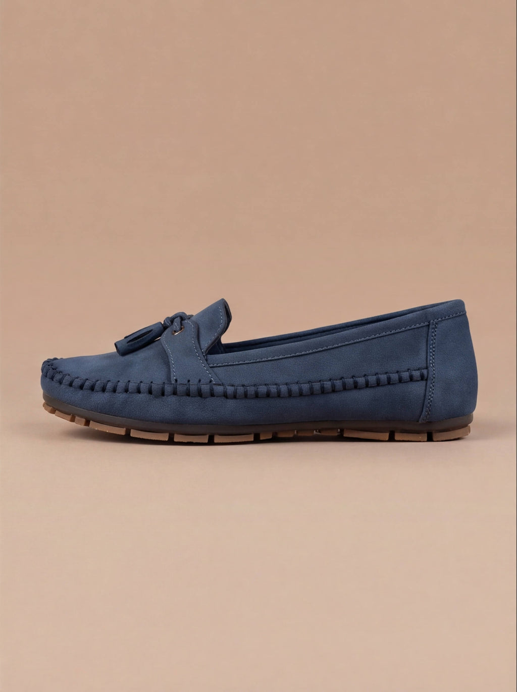 Tassel Suede Moccasin Casual Loafer