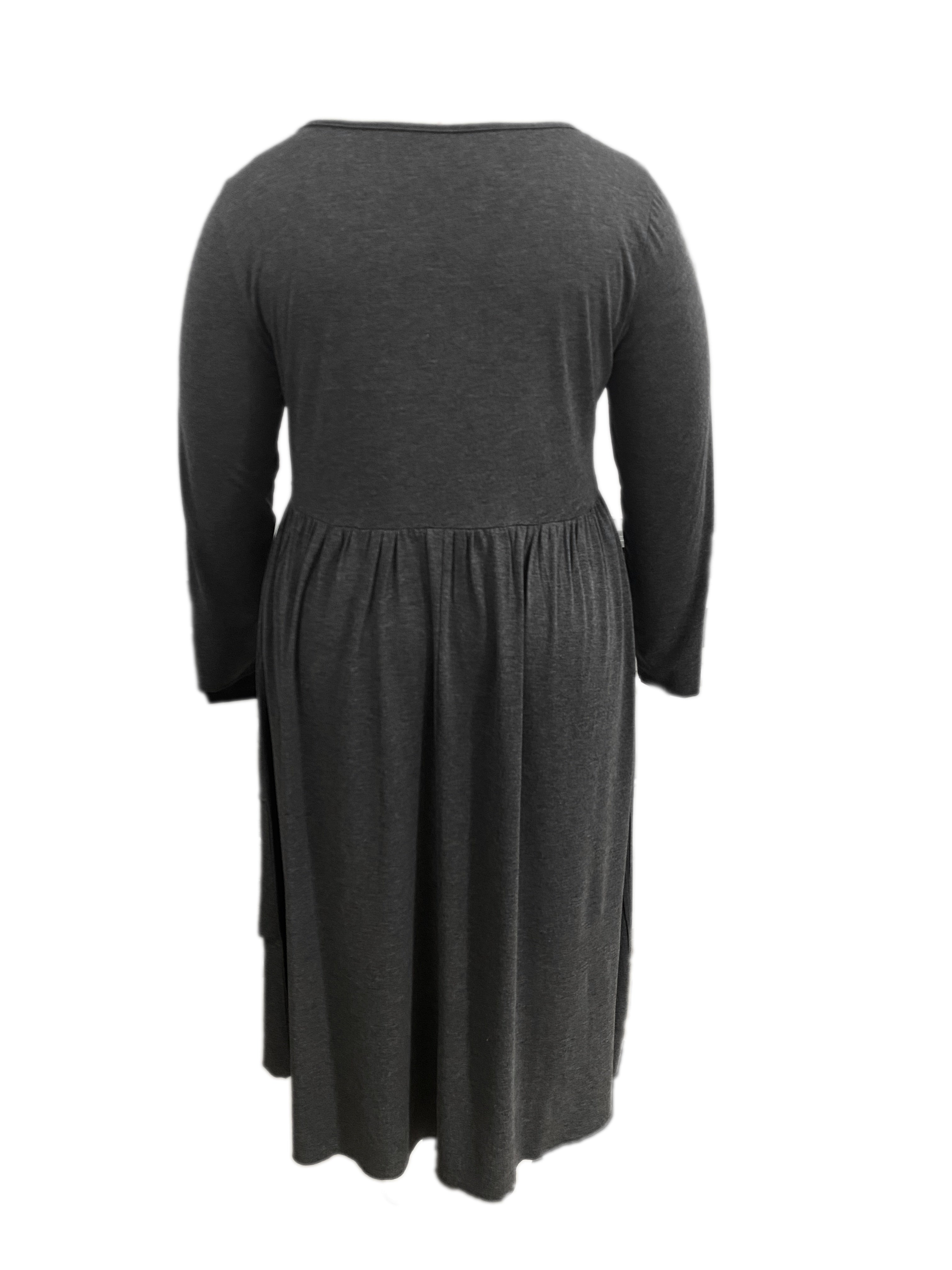 Lucile-Plus Size-Long Sleeve Dress