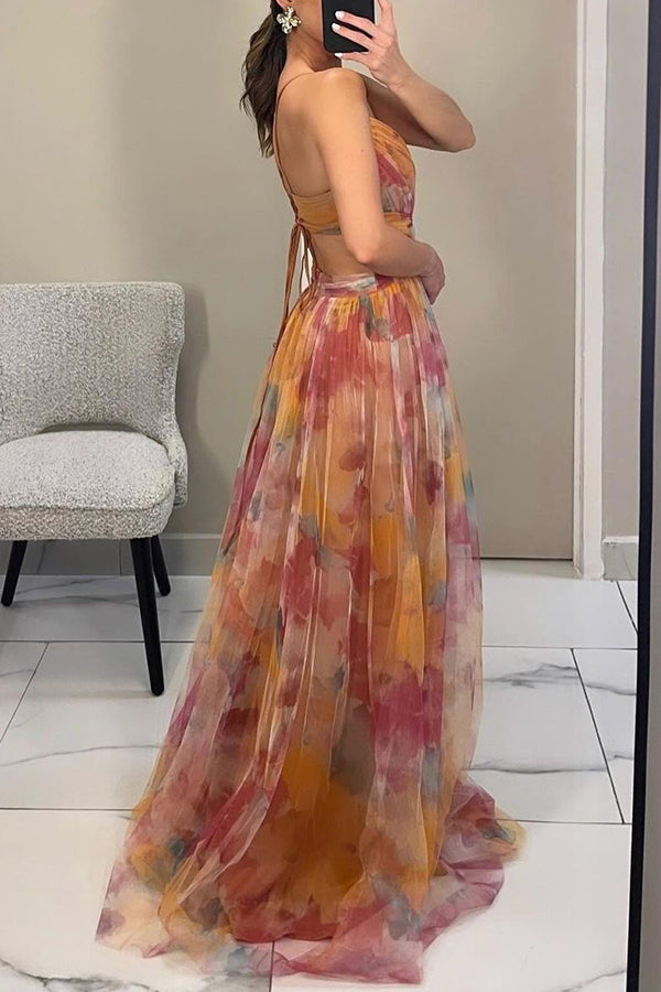 Madeline | Floral Maxi Dress