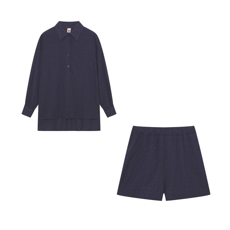 Cesca | Chic Shirt & Shorts Set ( Almost Out Of Stock)