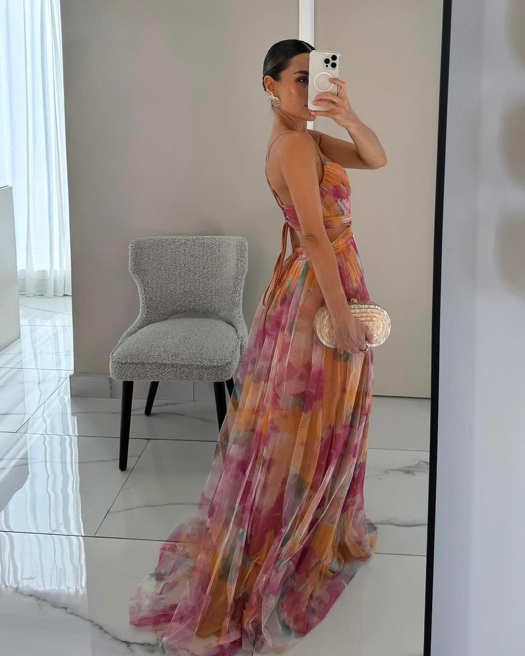 Madeline | Floral Maxi Dress