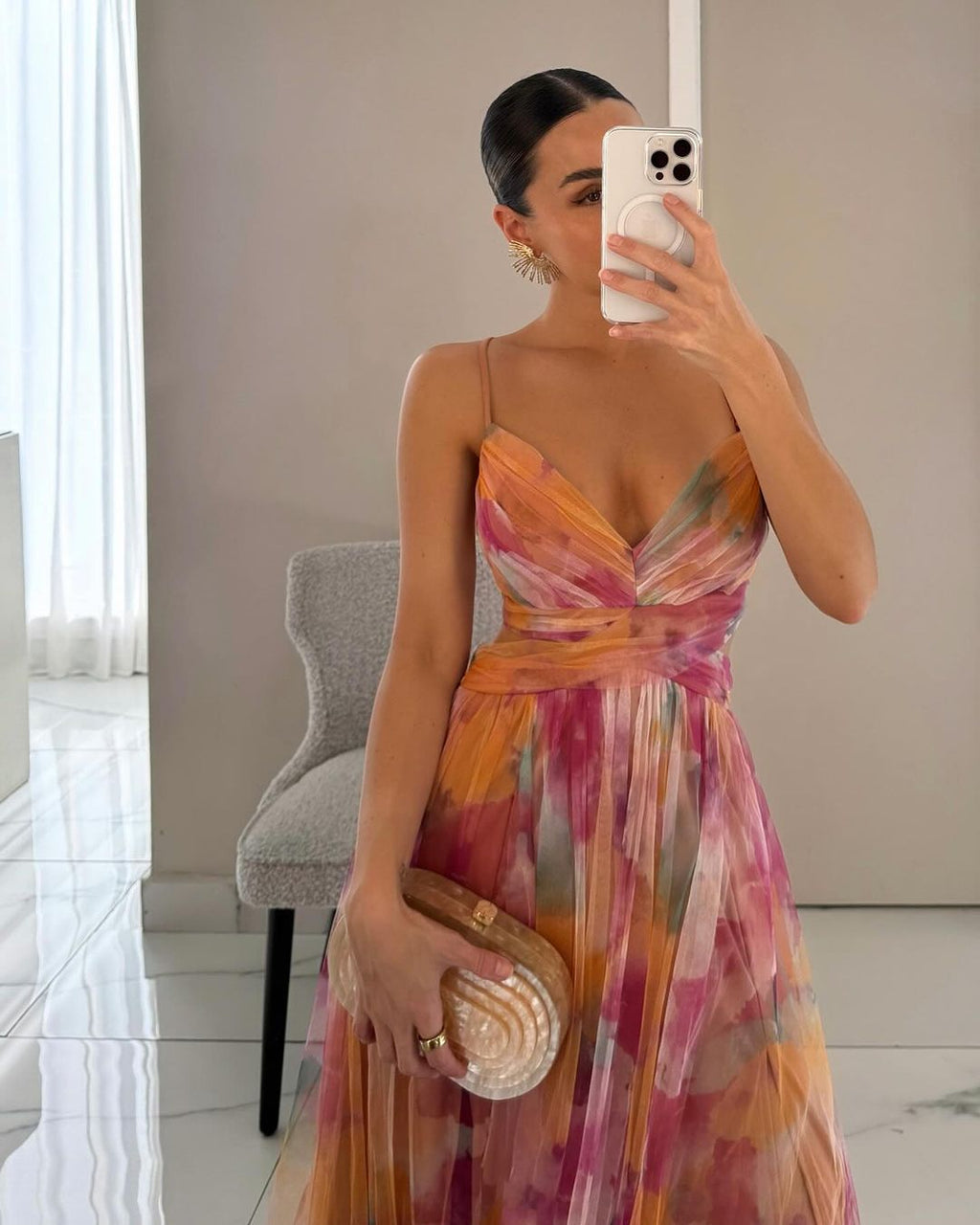 Madeline | Floral Maxi Dress