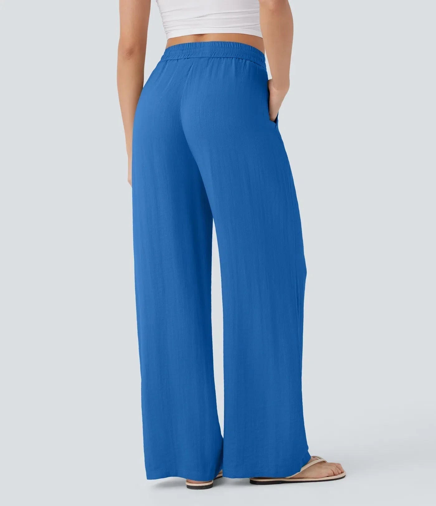Zafeiria - Elegant Linen Pants