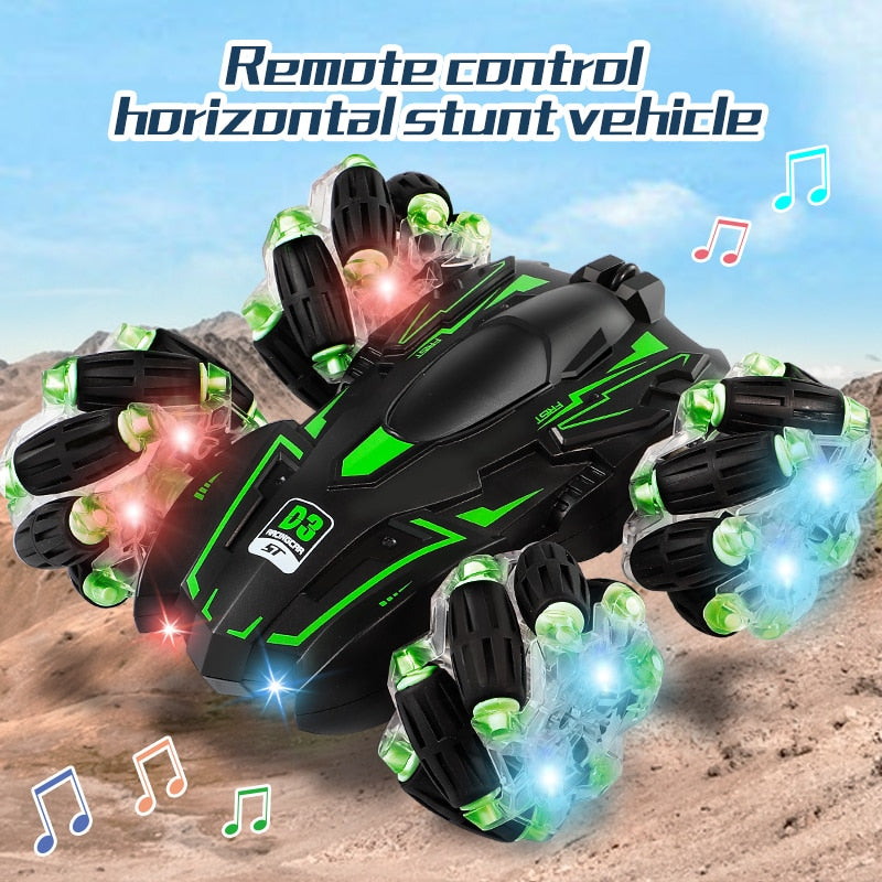 4WD RC Stunt Car | 360 Degree Rotating RC Stunt Car