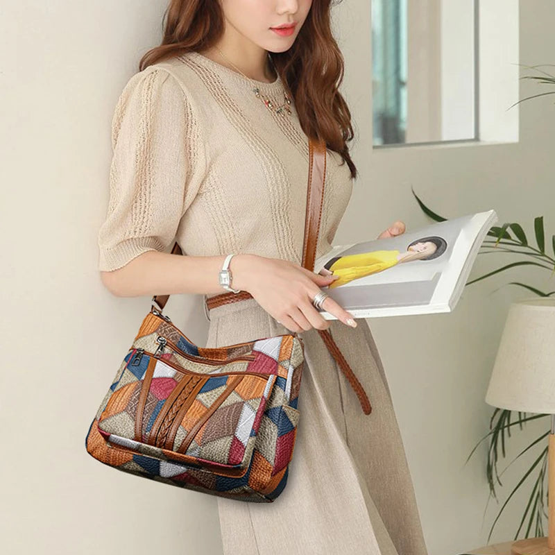 Vanessa- Stylish Leather Handbag