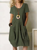 Harbor | Relaxed Pocket Midi Dress