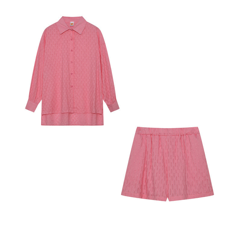 Cesca | Chic Shirt & Shorts Set ( Almost Out Of Stock)