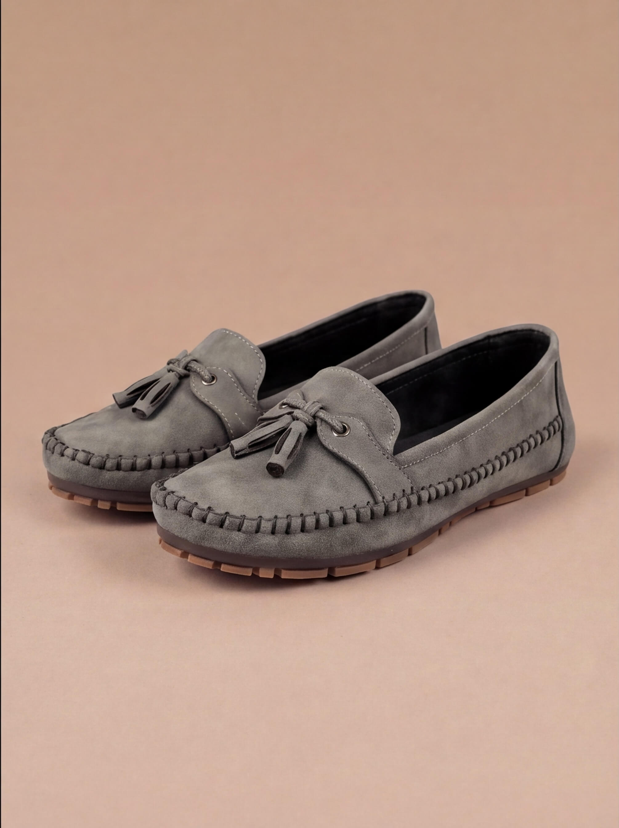 Tassel Suede Moccasin Casual Loafer