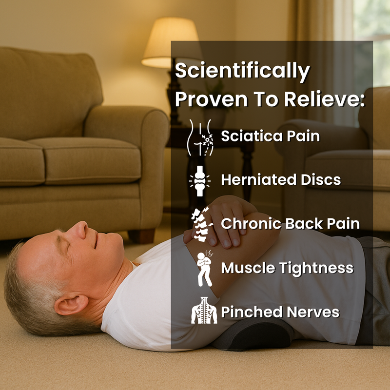 Hicosy™ 3-in-1 Smart Pillow for Back Pain Relief
