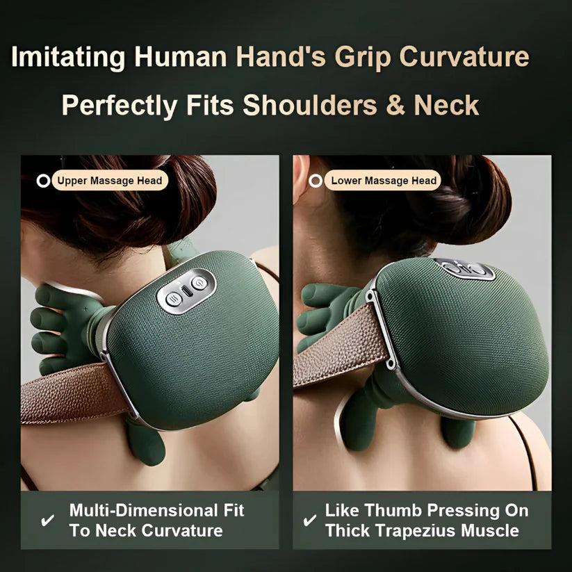 CozyPulse™ – Real Hands Neck & Shoulder Massager