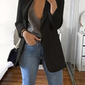 Elegant Tailored Longline Blazer for Business