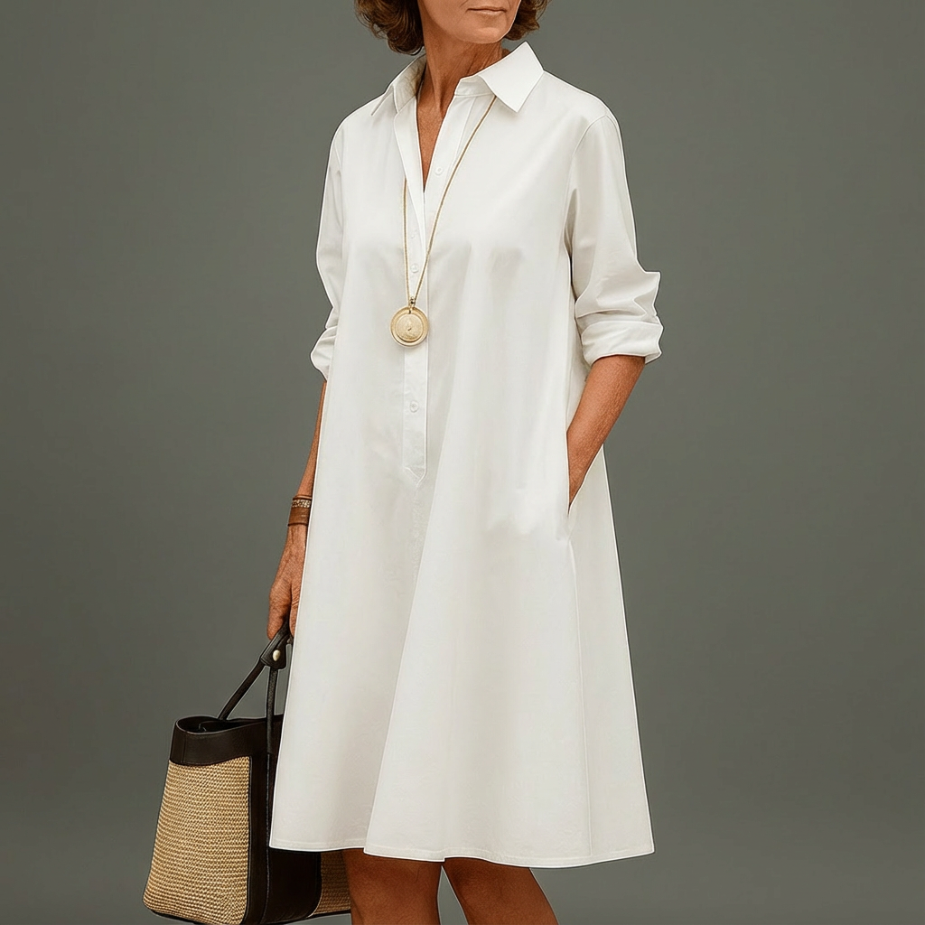 Wilma | Premium Elegant Midi Dress For Timeless Style