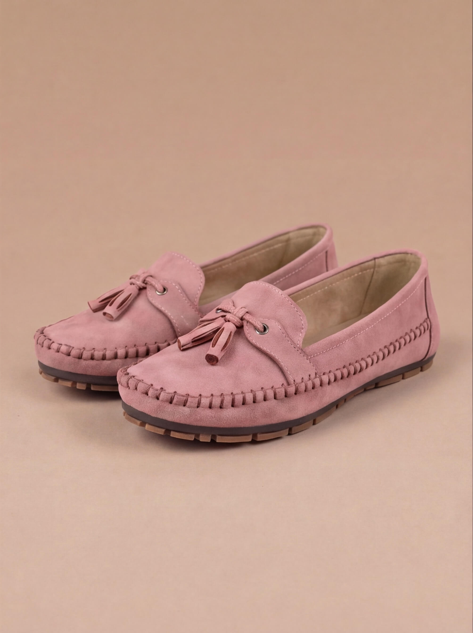 Tassel Suede Moccasin Casual Loafer