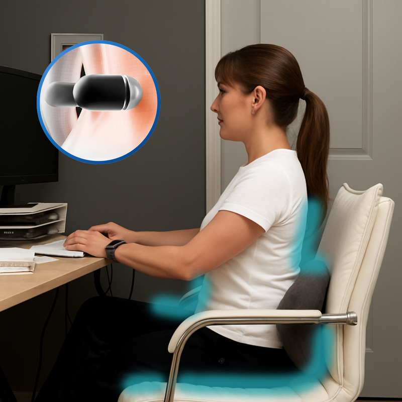 Hicosy™ 3-in-1 Smart Pillow for Back Pain Relief