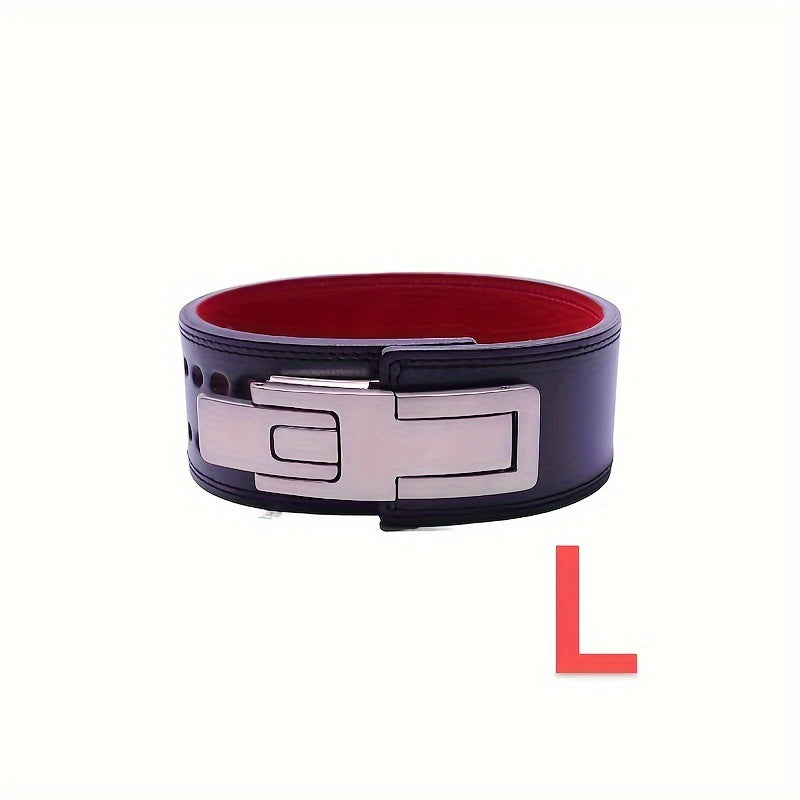 13mm Weightlifting Training Belt With Buckle, Strength Training