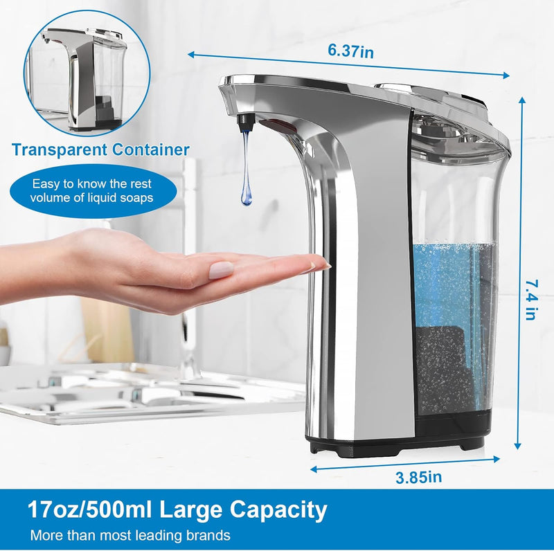 Automatic Touchless Dish Soap Dispenser For Kitchen And Bathroom