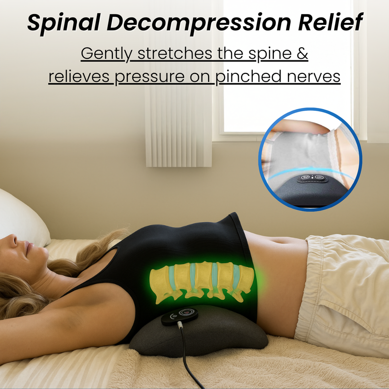 Hicosy™ 3-in-1 Smart Pillow for Back Pain Relief