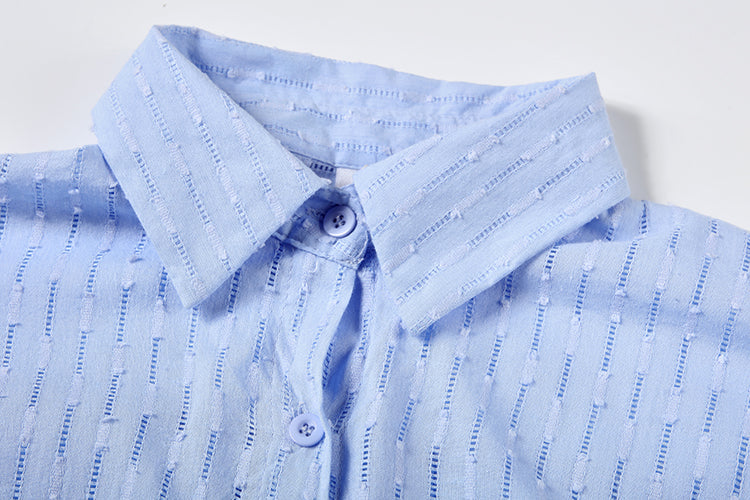 Cesca | Chic Shirt & Shorts Set ( Almost Out Of Stock)