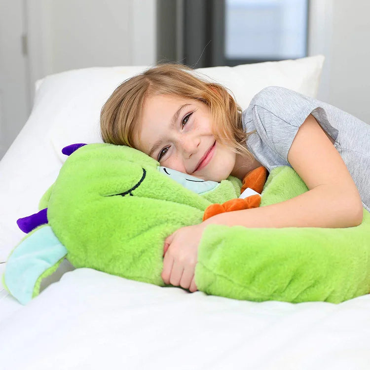 2-in-1 Kids Convertible Plush Pillow Sleeping Bag