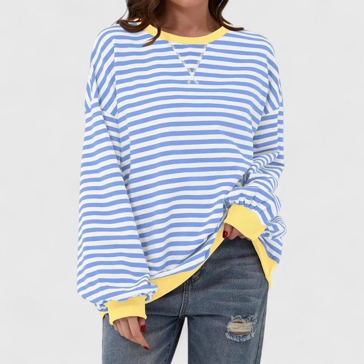 Kayli | Women's Oversized Striped Sweater