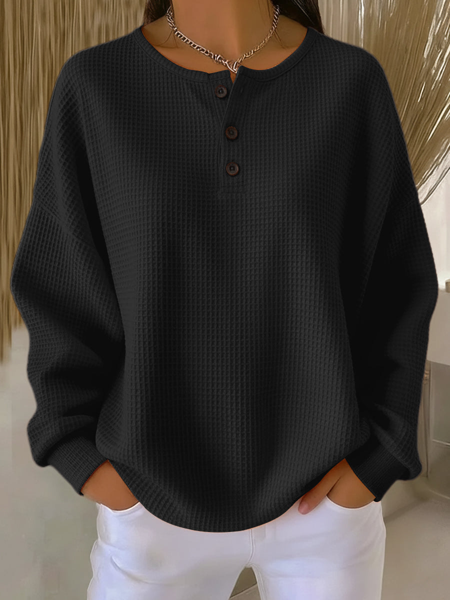 Anna | Women's Waffle Knit Sweater