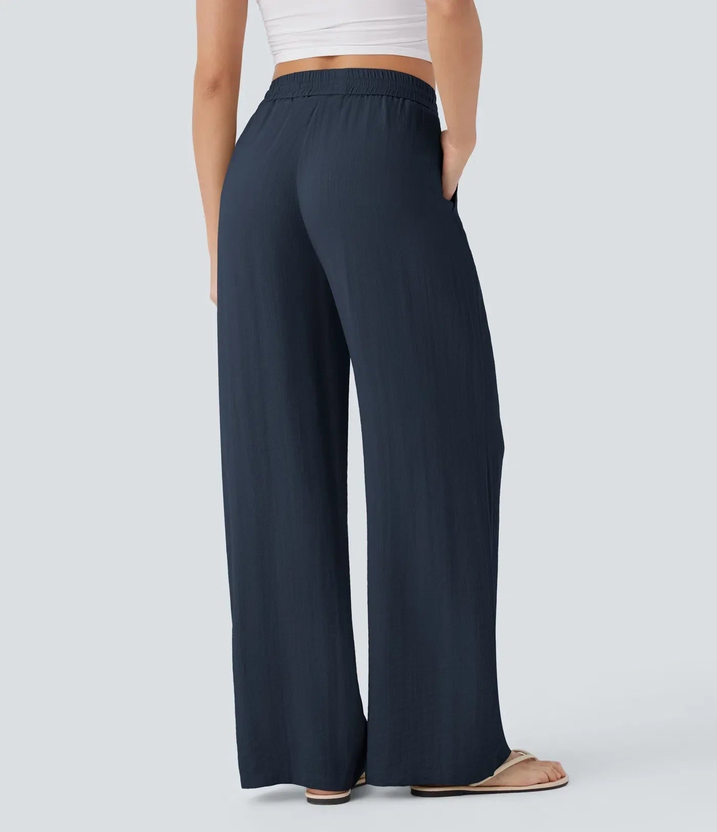 Zafeiria - Elegant Linen Pants