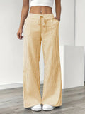 Nina - Elegant Striped Pant With Pockets