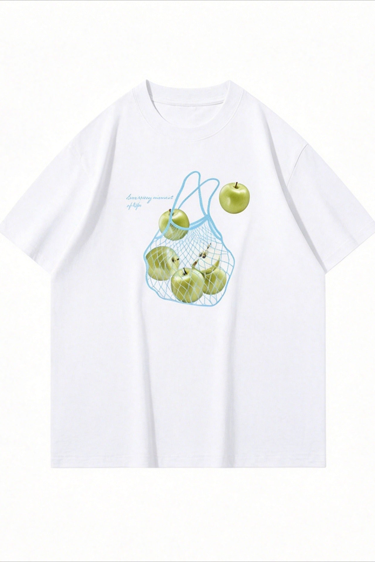 Casual Loose Fresh Printed T‑shirt