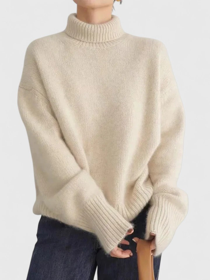Alizandra | Women's Oversized Luxury Turtleneck Sweater
