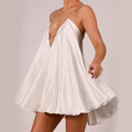 Chain Sshoppender Hollow Mini Dress