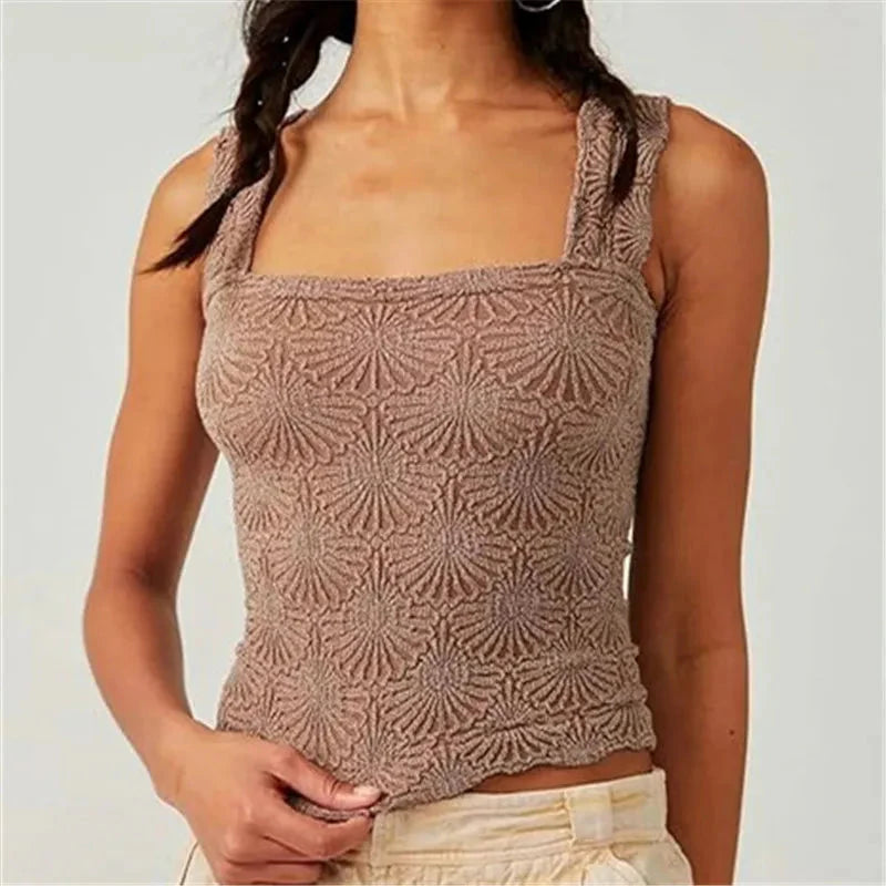 Love Letter Square Crop Top