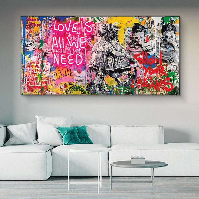 All We Need is Love Painting