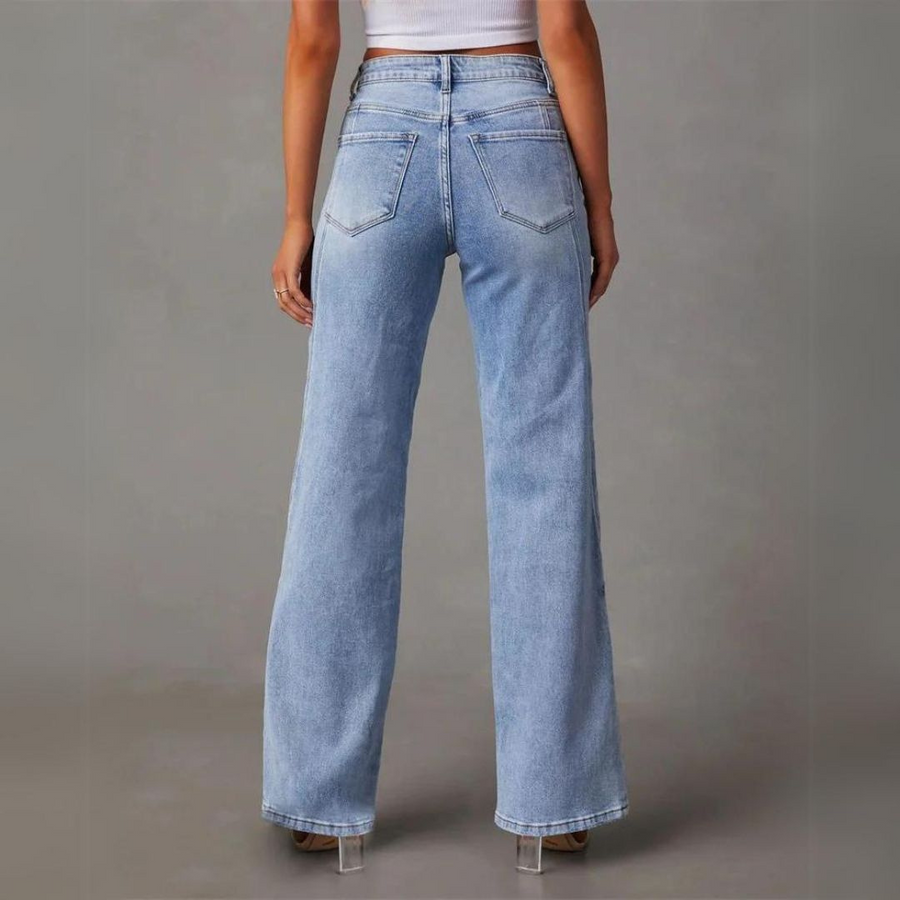 Olivia | Classic Wide Leg Pants