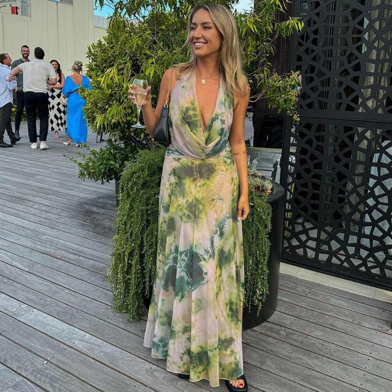 Isley | Drape Maxi Dress