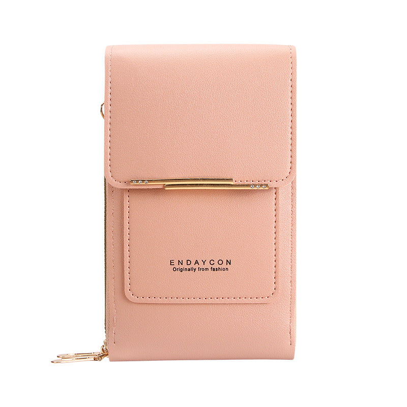 Ciara - Stylish Mobile Phone Messenger Bag With Touch Screen
