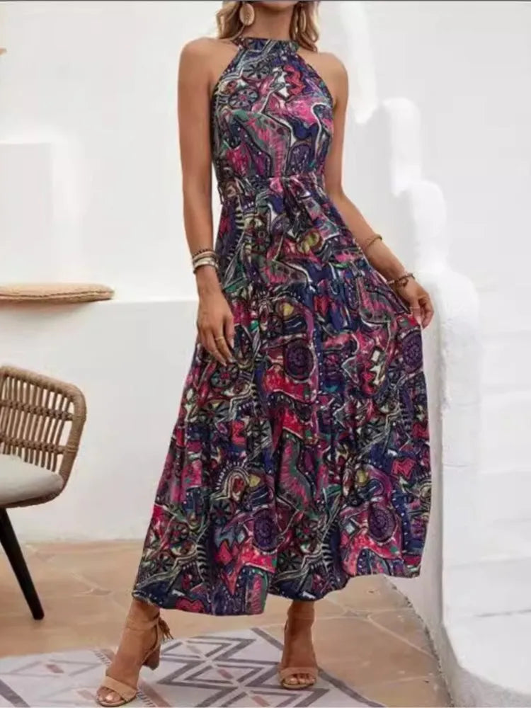 Attractive Antique Suspended Neck Boho Dress – view 2