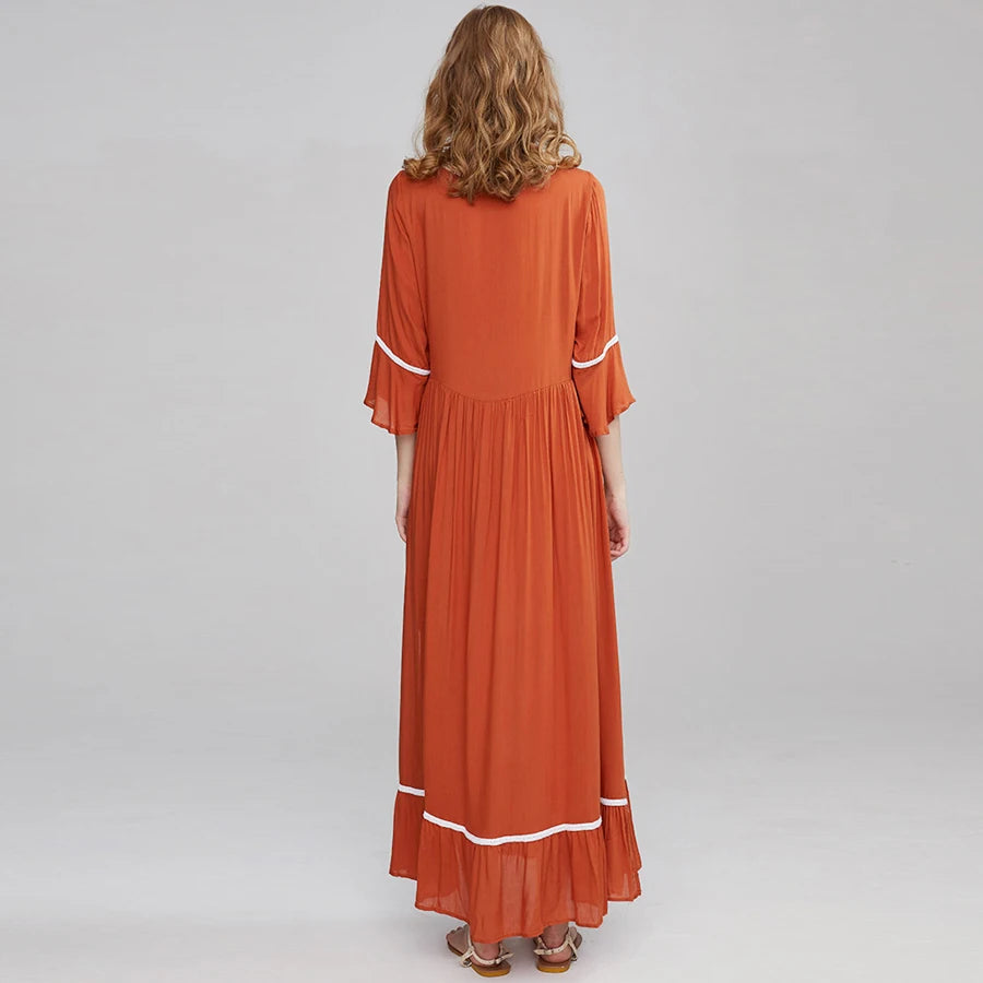 Soft Rayon Bohemian Dress – view 3
